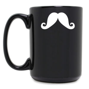 Mustache Ceramic Mug