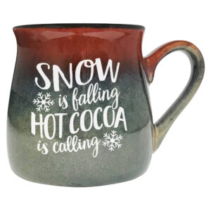 Snow is Falling Hot Cocoa is Calling - Holiday Sioux Falls Ceramic Mug