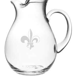 Fleur De Lis - on a 90oz Pitcher