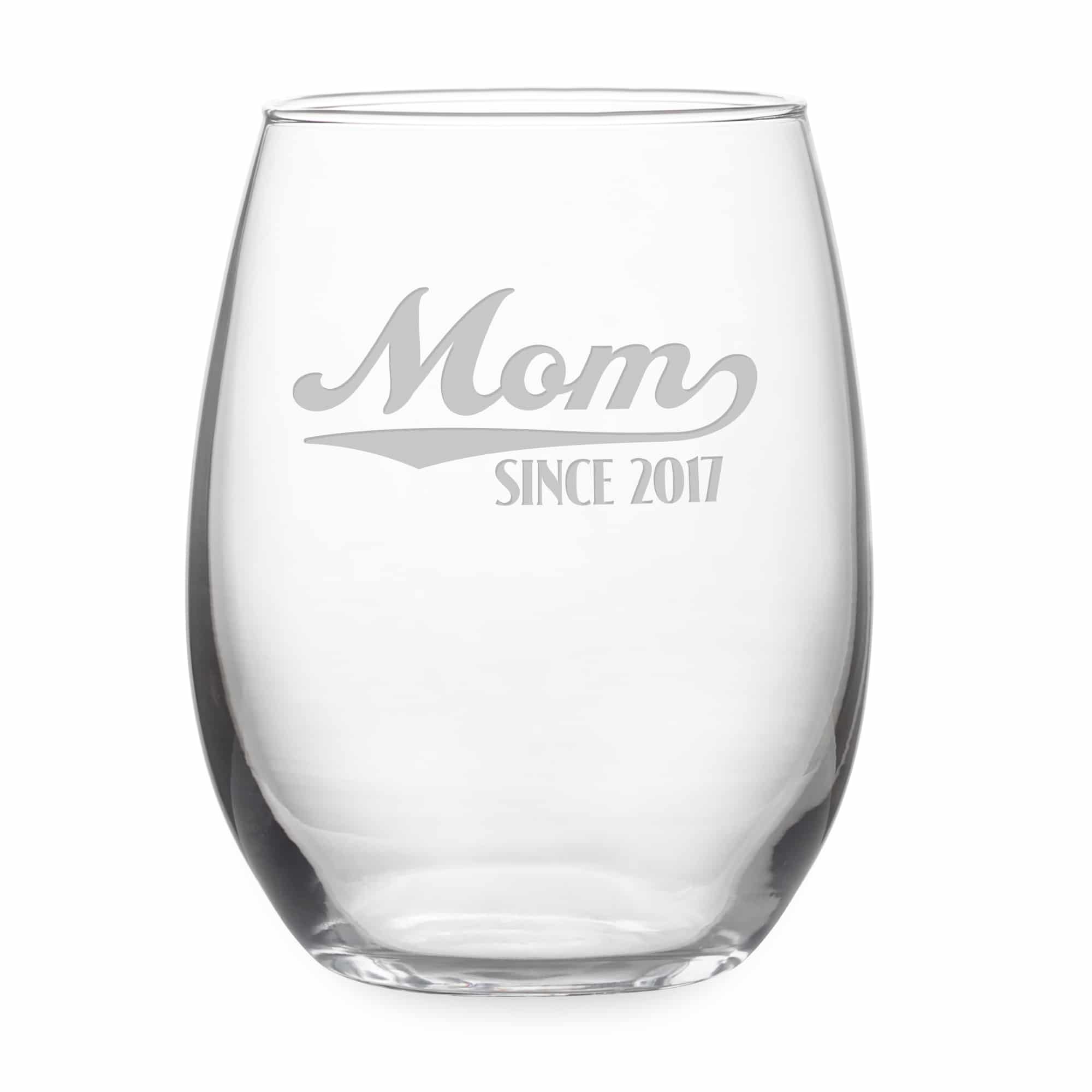World's Best Mum - Engraved Novelty Stemless Wine Gin Tumbler