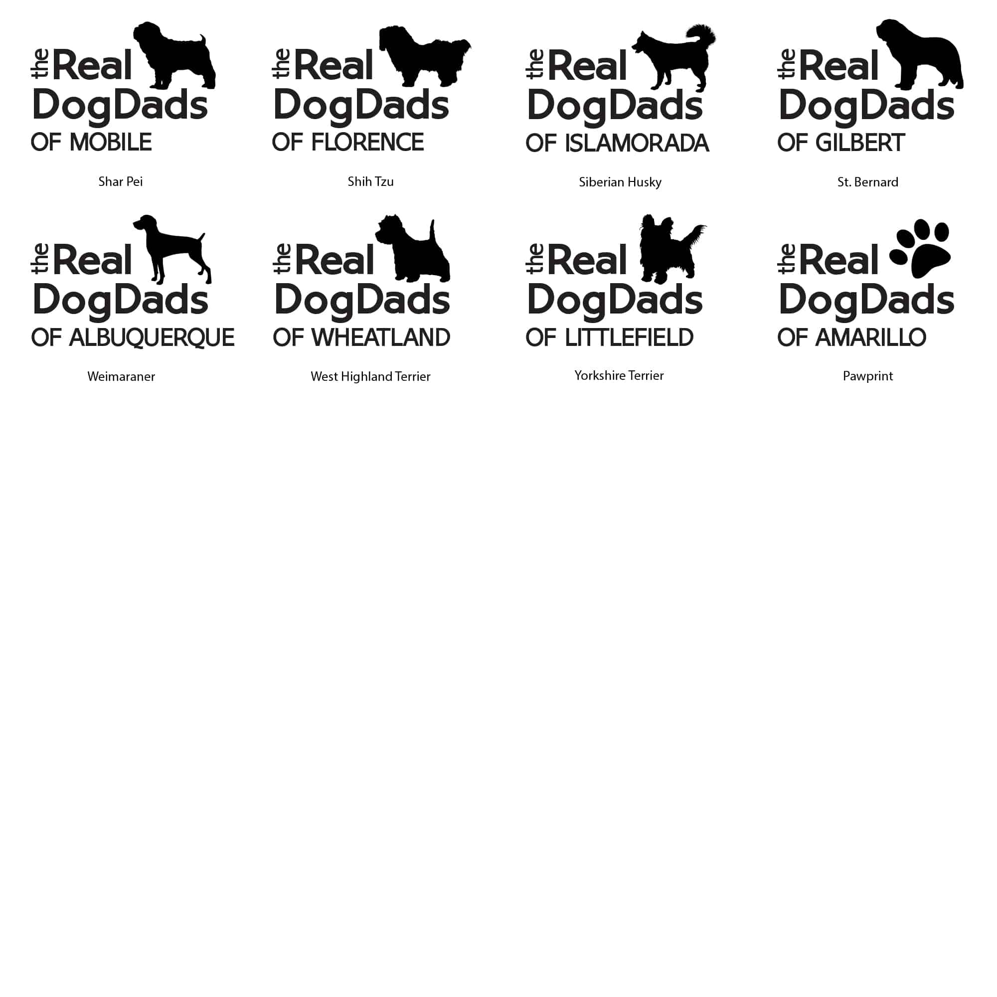 Personalized The Real Dog Dads - Whiskey DOR Glass - Image 4