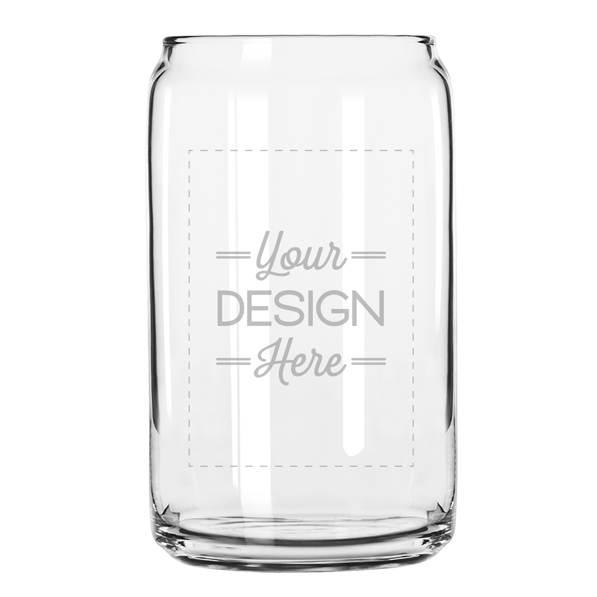 Custom Beer Can Glass