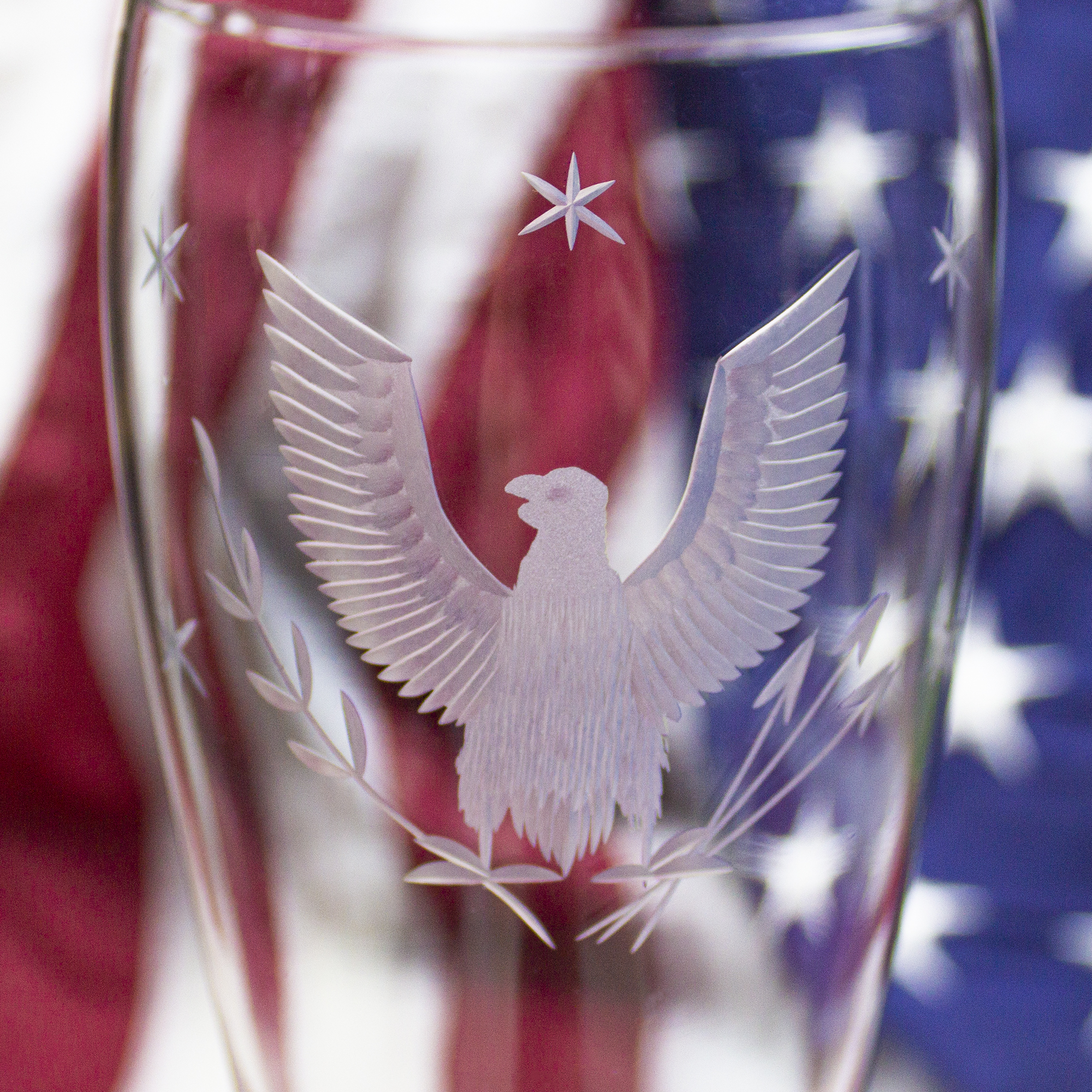 Eagle Hand Cut Weizenbier Glass Zoom